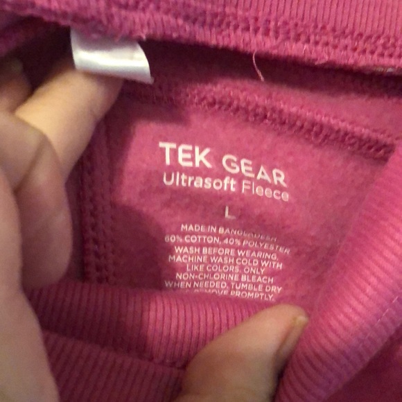tek gear Pink High Waist Track Pants - Picture 2 of 6